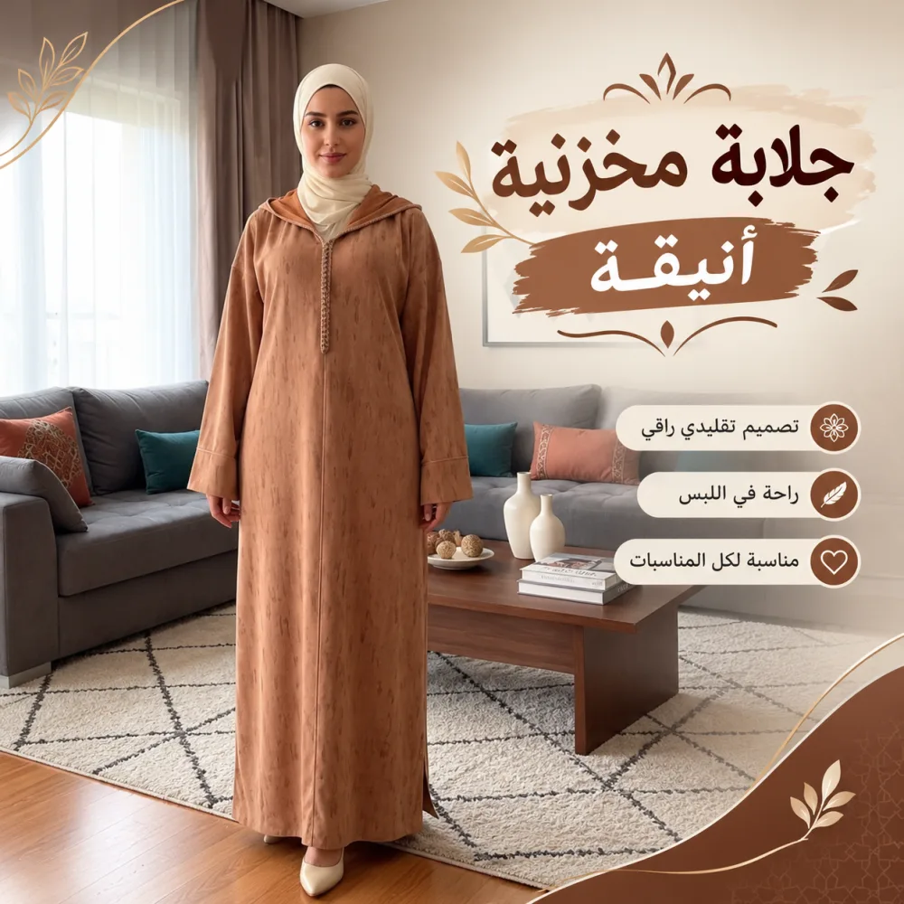 جلابة مغربية مخزنية